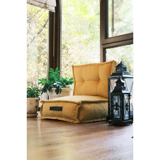 Bean Bag Omi - Mustard Mustard Hanah Home Bean Bag Omi - Mustard Mustard