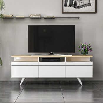 TV Stand Berlin 150 - White Oak
White