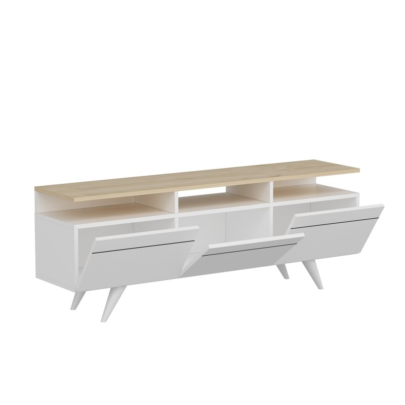 TV Stand Berlin 150 - White Oak
White