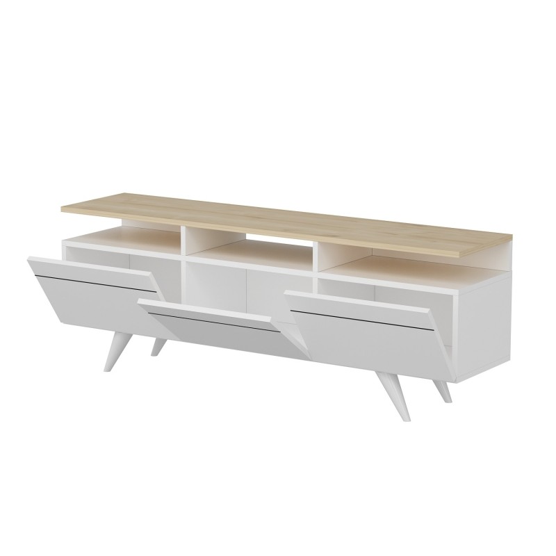 TV Stand Berlin 150 - White Oak
White