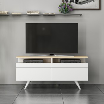 TV Stand Berlin 120 - White Oak
White