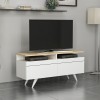 TV Stand Berlin 120 - White Oak
White