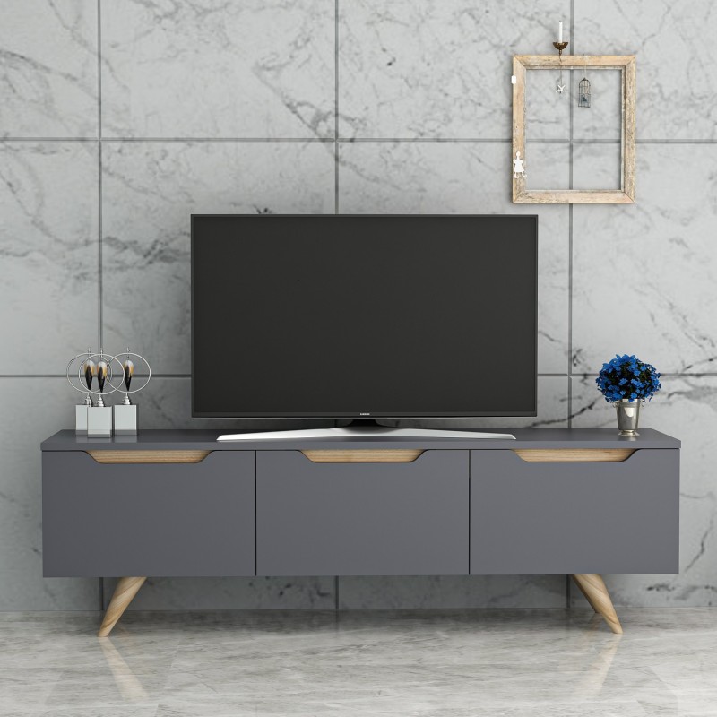 TV Stand Prag - Anthracite Anthracite
Oak