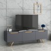 TV Stand Prag - Anthracite Anthracite
Oak