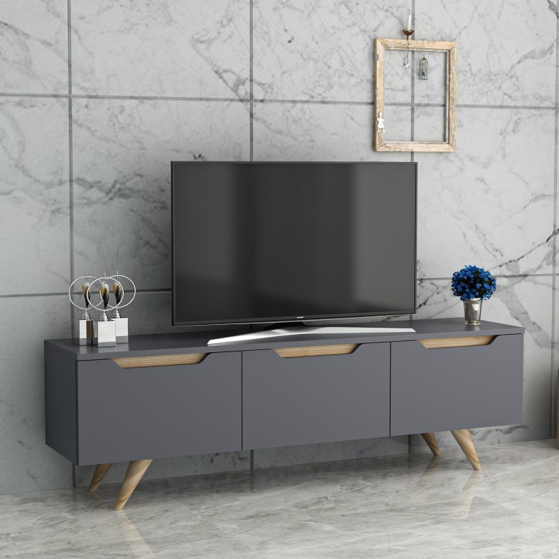 TV Stand Prag - Anthracite Anthracite
Oak