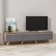 Έπιπλο Τηλεόρασης - Amsterdam - Χρώμα Ανθρακί - 180x35x42εκ Έπιπλο Τηλεόρασης - Amsterdam - Χρώμα Ανθρακί - 180x35x42εκ