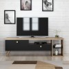 TV Stand Parion - Black Black
Oak