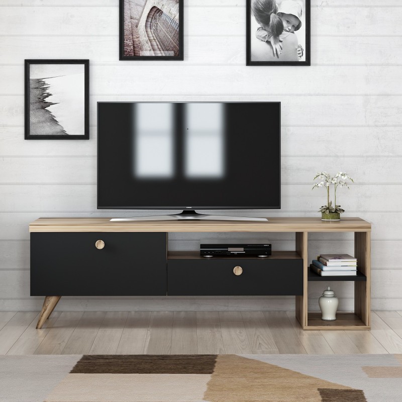 TV Stand Parion - Black Black
Oak