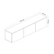 TV Stand Neon - White White
Oak TV Stand Neon - White White
Oak
