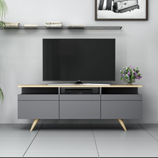TV Stand Berlin 150 - Anthracite Anthracite
Oak TV Stand Berlin 150 - Anthracite Anthracite
Oak