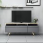 TV Stand Berlin 150 - Anthracite Anthracite
Oak
