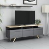 TV Stand Berlin 150 - Anthracite Anthracite
Oak