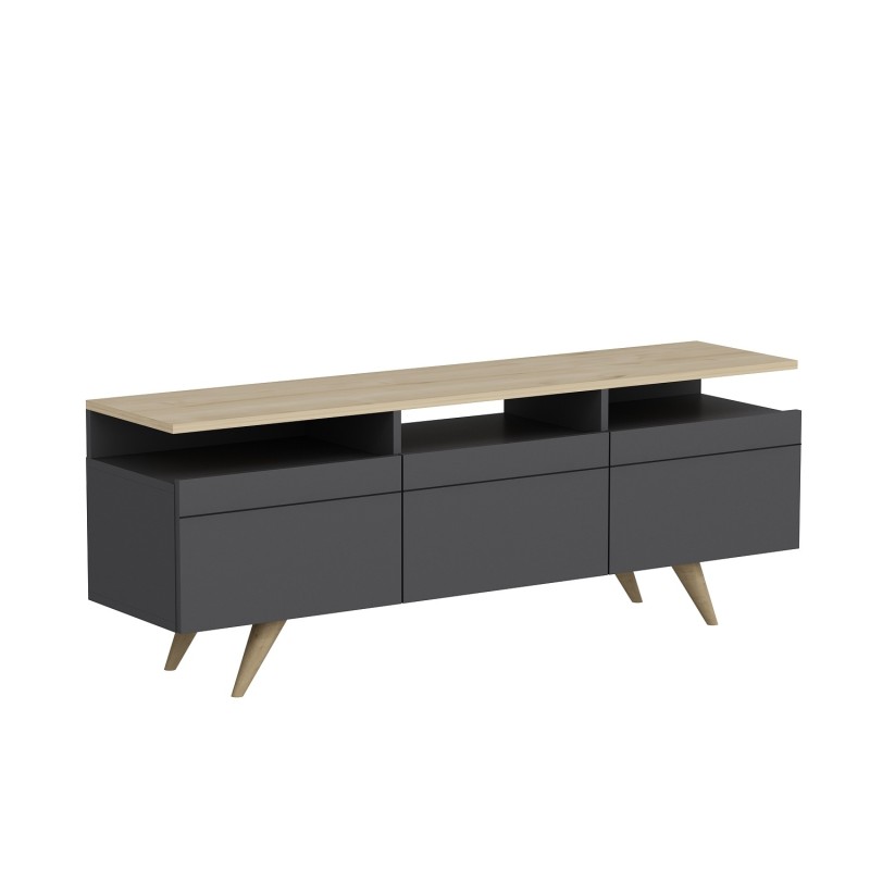 TV Stand Berlin 150 - Anthracite Anthracite
Oak