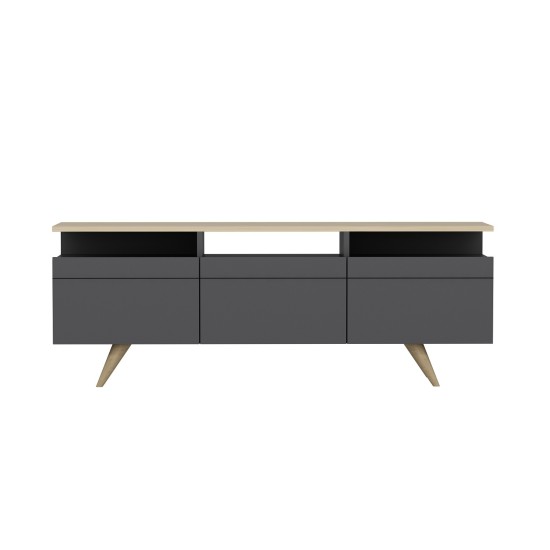 TV Stand Berlin 150 - Anthracite Anthracite
Oak TV Stand Berlin 150 - Anthracite Anthracite
Oak
