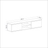 TV Stand Ayze Anthracite
Walnut
White