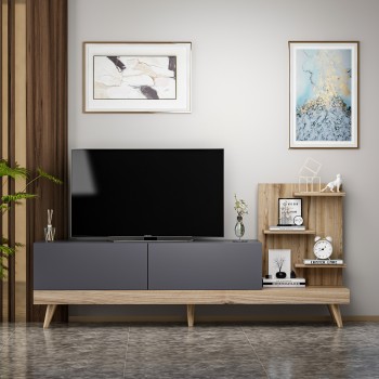 TV Stand Dizayn Anthracite
Walnut