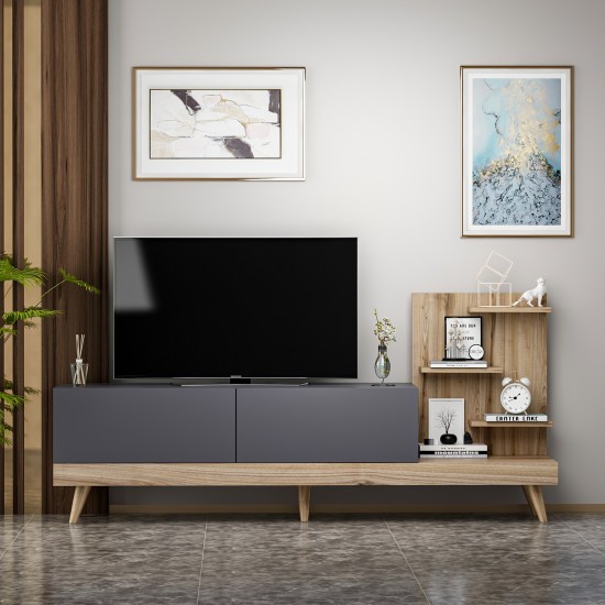 TV Stand Dizayn Anthracite
Walnut