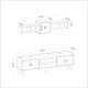 TV Unit Rosa - Marble Marble TV Unit Rosa - Marble Marble