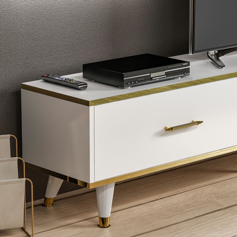 TV Unit Aren White
Gold