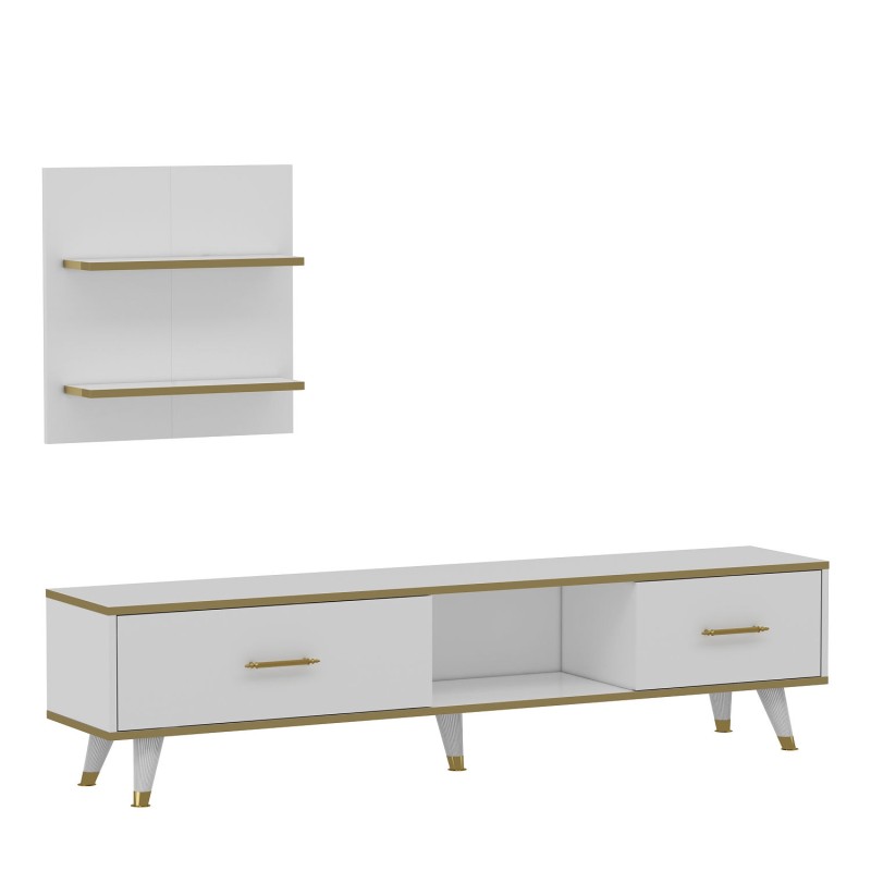 TV Unit Aren White
Gold