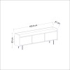 TV Stand Atlas - White White