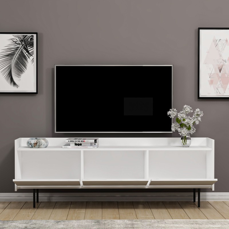 TV Stand Atlas - White White