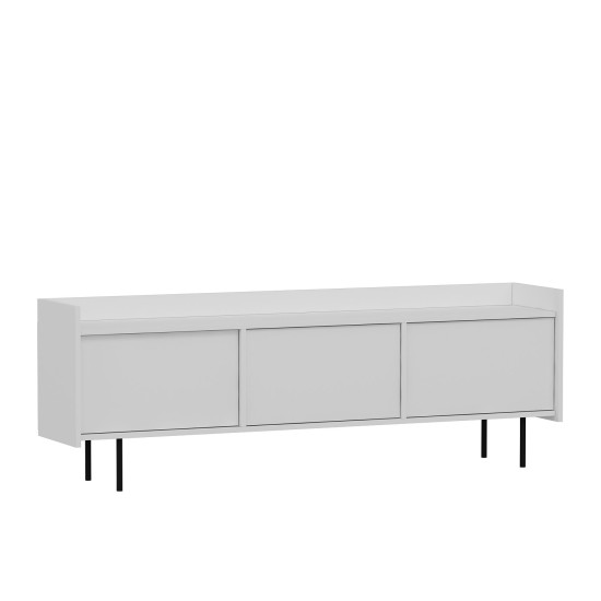 TV Stand Atlas - White White TV Stand Atlas - White White