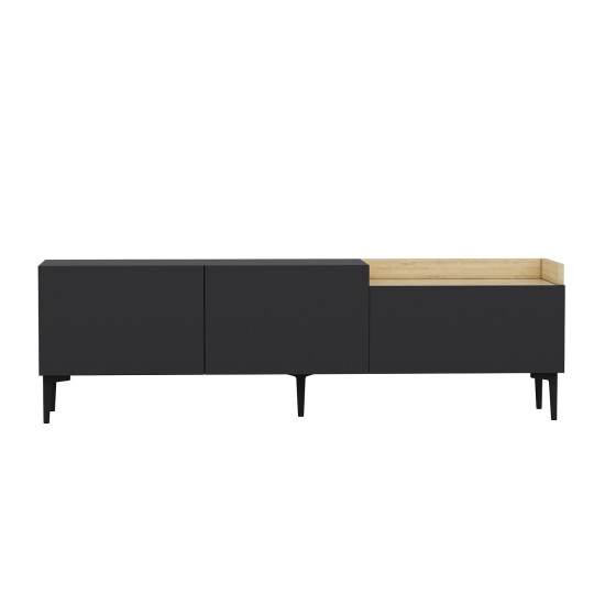 TV Stand Mia - Anthracite Anthracite TV Stand Mia - Anthracite Anthracite