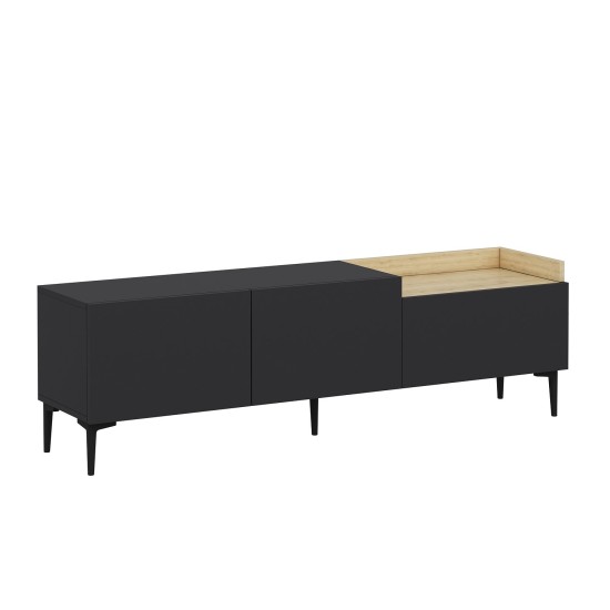 TV Stand Mia - Anthracite Anthracite TV Stand Mia - Anthracite Anthracite