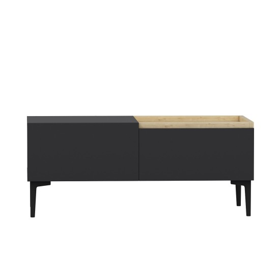 TV Stand Mia - Anthracite Anthracite TV Stand Mia - Anthracite Anthracite