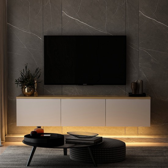 TV Stand Neon - White v2 White
Oak Hanah Home TV Stand Neon - White v2 White
Oak