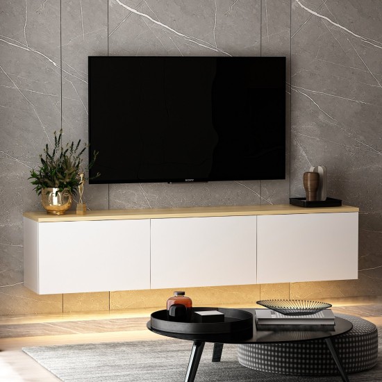 TV Stand Neon - White v2 White
Oak Hanah Home TV Stand Neon - White v2 White
Oak