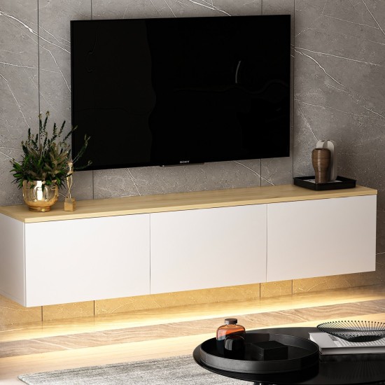 TV Stand Neon - White v2 White
Oak Hanah Home TV Stand Neon - White v2 White
Oak