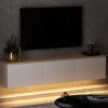 Hanah Home TV Stand Neon - White v2 White
Oak