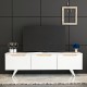 TV Stand Prag - White White
Oak