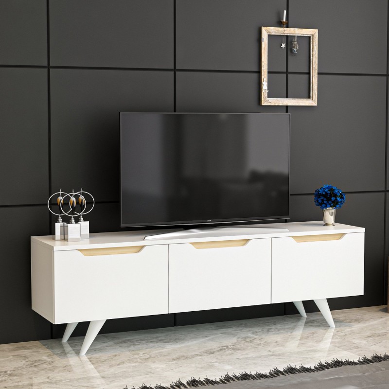 TV Stand Prag - White White
Oak
