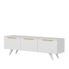 TV Stand Prag - White White
Oak