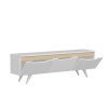 TV Stand Prag - White White
Oak