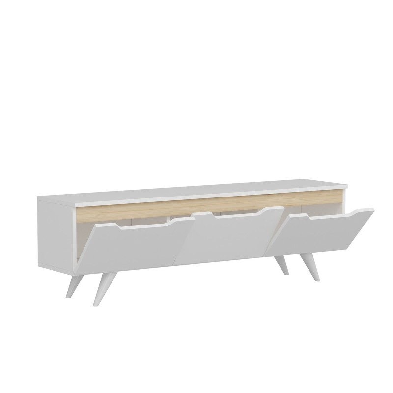 TV Stand Prag - White White
Oak