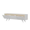 TV Stand Prag - White White
Oak