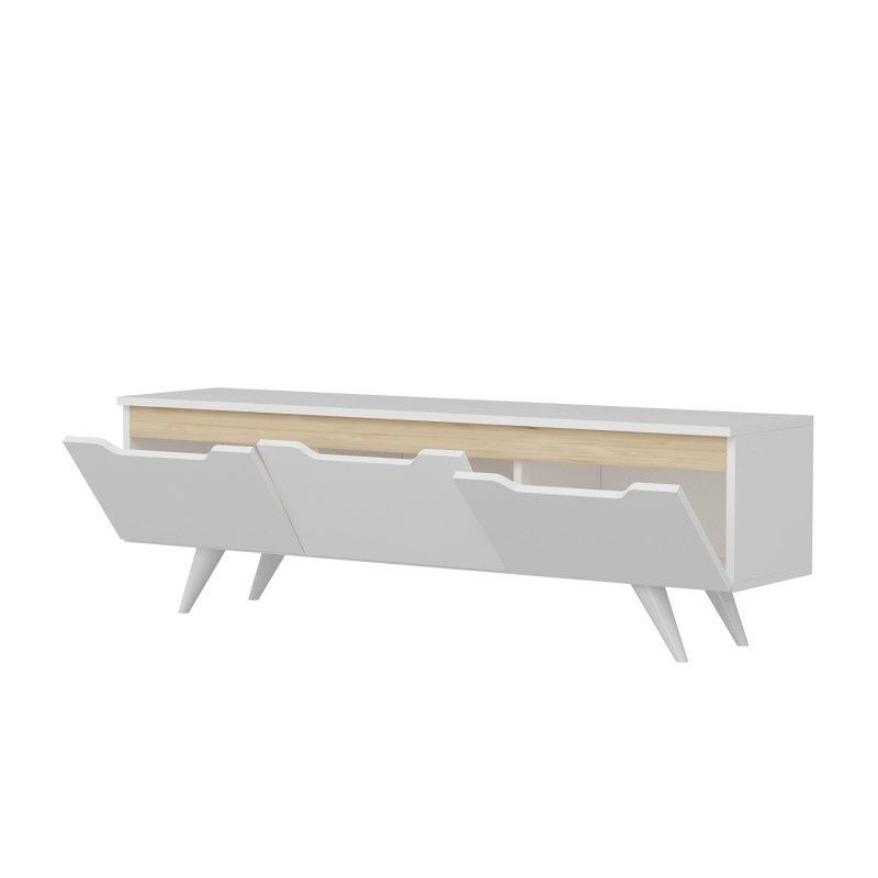 TV Stand Prag - White White
Oak