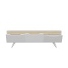 TV Stand Prag - White White
Oak