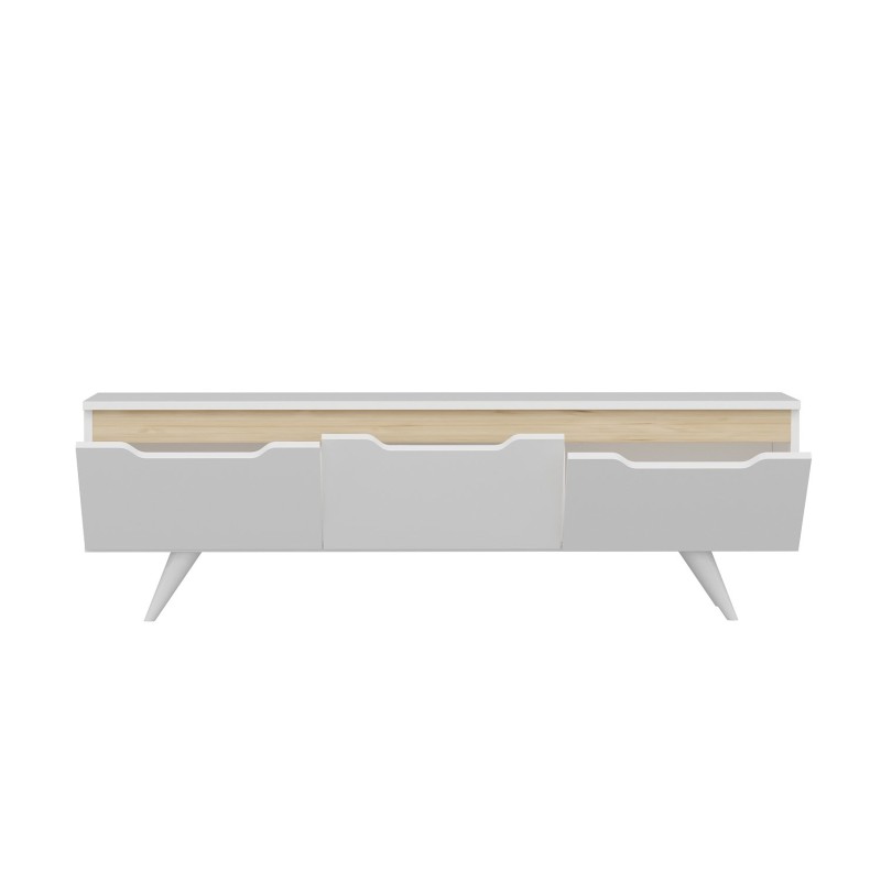TV Stand Prag - White White
Oak
