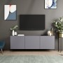TV Stand White - Anthracite Anthracite
