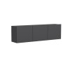 TV Stand White - Anthracite Anthracite