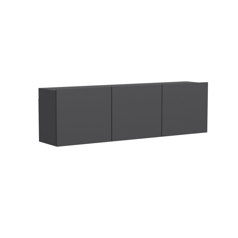 TV Stand White - Anthracite Anthracite