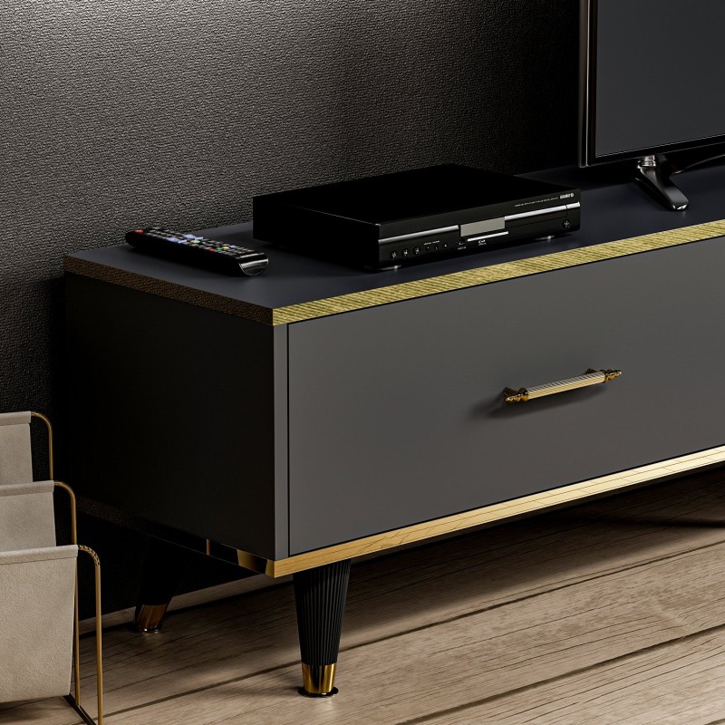TV Unit Aren - Anthracite Anthracite
