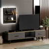 TV Unit Aren - Anthracite Anthracite
