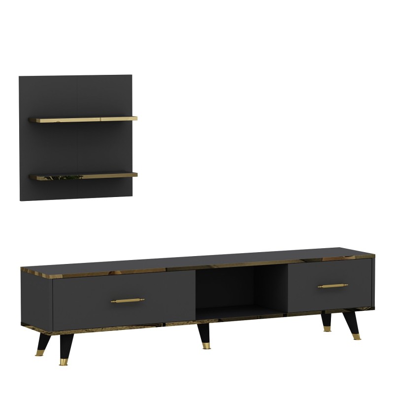 TV Unit Aren - Anthracite Anthracite