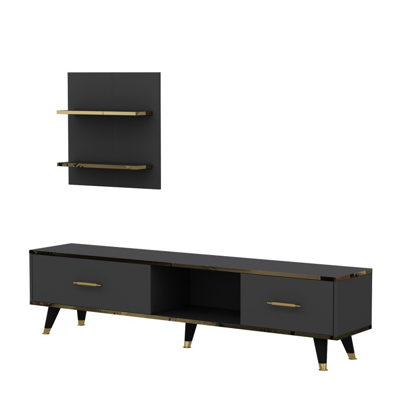 TV Unit Aren - Anthracite Anthracite